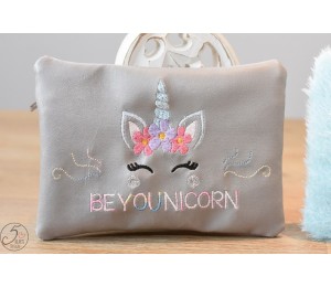 Stickserie ITH - Einhorn Tasche Dreaming Unicorn - BeYOUnicorn